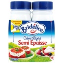 BRIDELICE CREME UHT LEGERE SEMI EPAISSE 18%MG BOUTEILLE 2X25CL