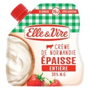 ELLE & VIRE CREME ENTIERE EPAISSE 30%MG POCHE 324G