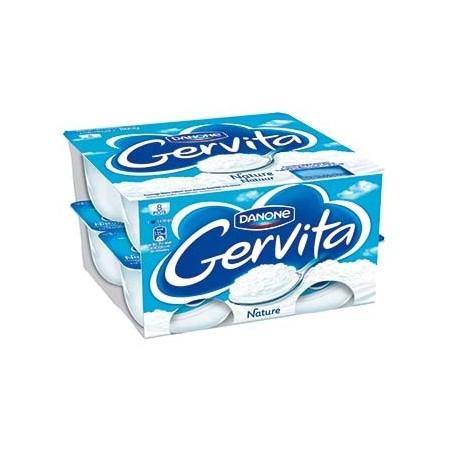 Gervita Fromage blanc mousse nature 8x100g