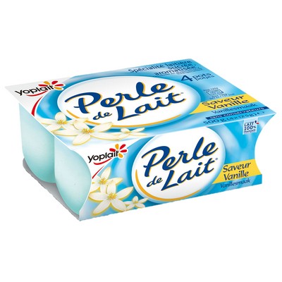 SLA Perle de Lait Vanilla 125g x4