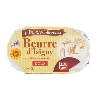 Unsalted Churned Butter Isigny PDO DBF 250g
