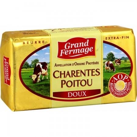 Beurre plaquette de Belleville-sur-Vie 250g demi-sel Grand Fermage
