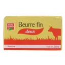 Belle France Unsalted Pasteurised Butter Plaquette 250g
