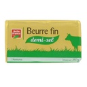 BEURRE PASTEURISE 1/2 SEL FIN BF PLAQUETTE 250 G