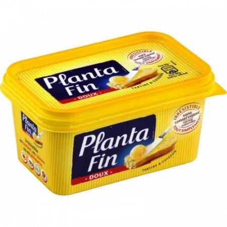 PLANTA FIN Margarine Sans Huile de Palme & 100% végétal Doux 225g