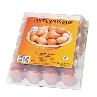 Tray of 20 Eggs P’tit Sol