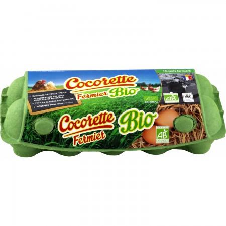 Box of 10 Organic Medium Eggs