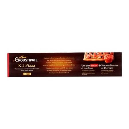 Thin & Round Pizza Dough 260g 8-Pack Croustipate