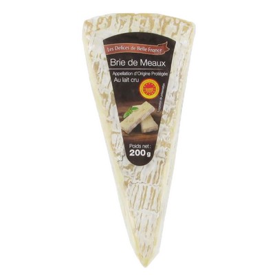 BRIE DE MEAUX AU LAIT CRUE AOP DBF FILM 200 G 