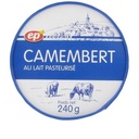 Pasteurized Milk Camembert EP Box 240g
