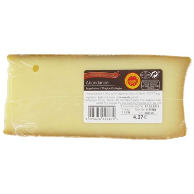 Abondance Whole Raw Milk AOP DBF (Variable Weight)
