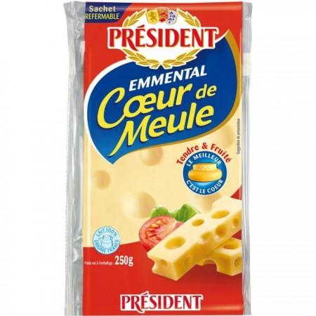 PRESIDENT EMMENTAL COEUR DE MEULE 250G