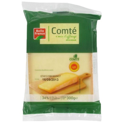 Comté AOP 4 Months Maturing Belle France 300g
