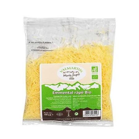 Organic Grated Emmental 100g VM