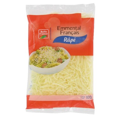 EMMENTAL FRANCAIS RAPE BF SACHET 100 G