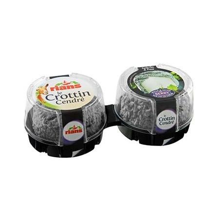Rians Ash-Coated Crottin x2