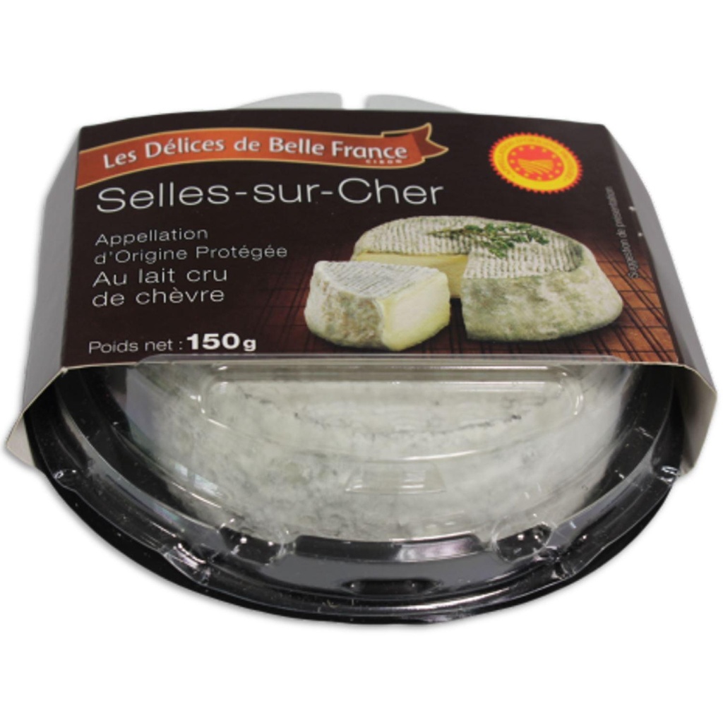 SELLES SUR CHER LAIT CRU AOP DBF COQUE PLAST 150 G