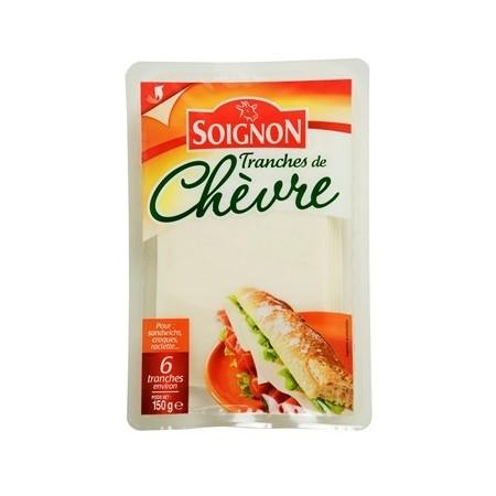 TRANCH.CHEVRE 150G SOIGNO