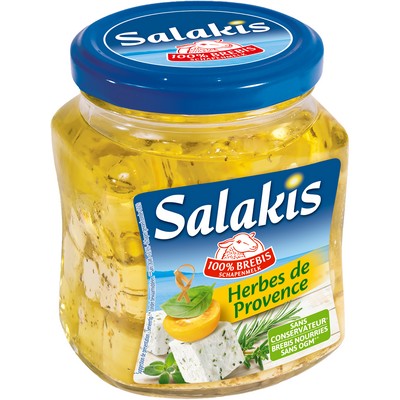 SALAKIS bocal HDP 300g fromage lait brebis pasteurisé 25,8%MG s/PF