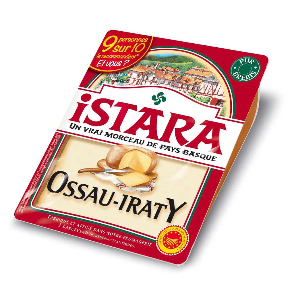 ISTARA OSSAU IRATY AOP 180g lait brebis pasteurisé 36%MG s/PF