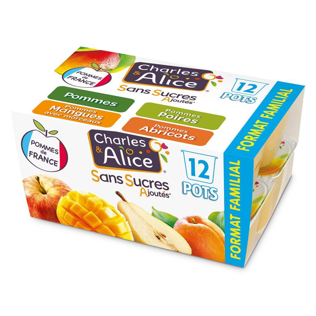 C&A SSA P/Mangue/Poire/Abricot 12x100g