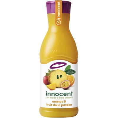 innocent pineapple, apple & passion fruit juice 900ml