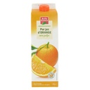 PUR JUS D ORANGE AVEC PULPE BF BRIQUE 1 L