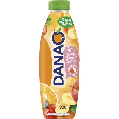 DANAO ORANGE BANANE FRAISE 90CL