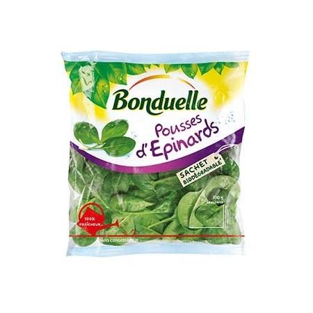 Salade Bonduelle jeunes pousses épinards 100g