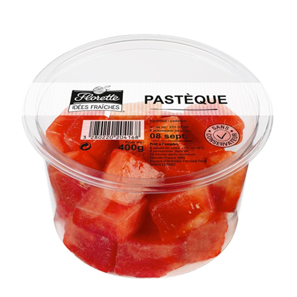 FLORETTE WATERMELON CUBES 400G