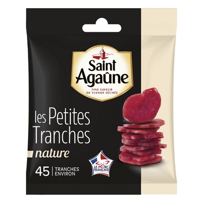 Saint Agaune Les Petites Tranches nature 70g