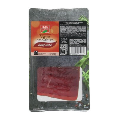 Grisons Dried Beef 80g Belle France