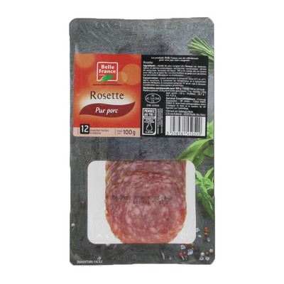 Traditional Rosette x12 Slices Belle France Tray 100g