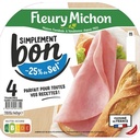 4 slices Simply Good Ham, -25% Salt