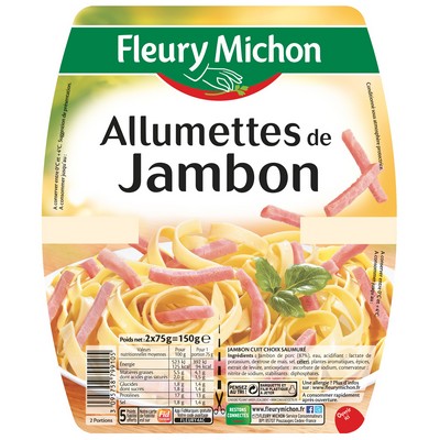 Ham Matchsticks 2 x 75 g