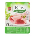 Paris Cooked Ham DD x 6 Slices Belle France Tray 270g