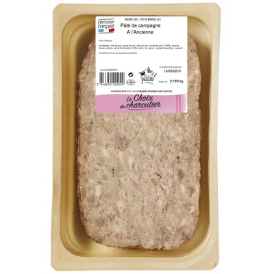 Country-Style Pâté (1 Slice) 180 g