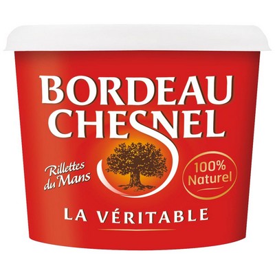BORDEAU CHESNEL RILLETTES DU MANS DE PORC LA VÉRITABLE 220G