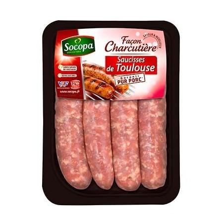 SAUCISSE DE TOULOUSE 100GX4 FC