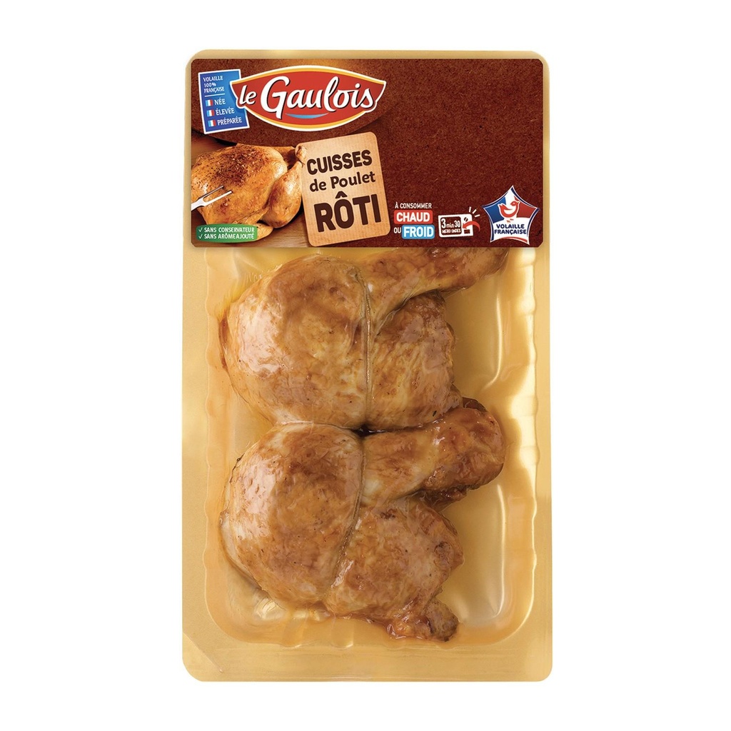X6CUISSE  POULET ROTIE X2