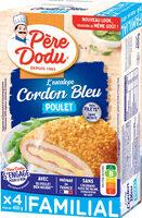 PDO ESCALOPE CORDON BLEU POULET ETUI 400G FIX