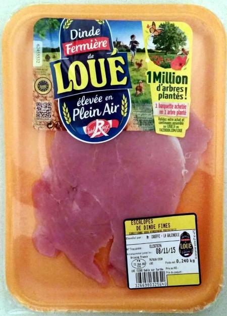 Loué Turkey Escalopes x2