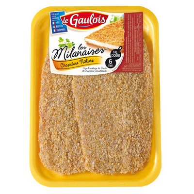 2 Milanese Turkey Escalopes