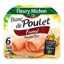 6 Thin Slices of Smoked Chicken Breast