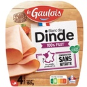 4 Slices Nitrite-Free Turkey Breast in Protective Atmosphere Le Gaulois