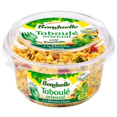 Taboulé Bonduelle oriental menthe et huile d'olive vierge extra   180g