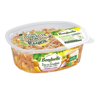 Salade Bonduelle trio crudités   300g