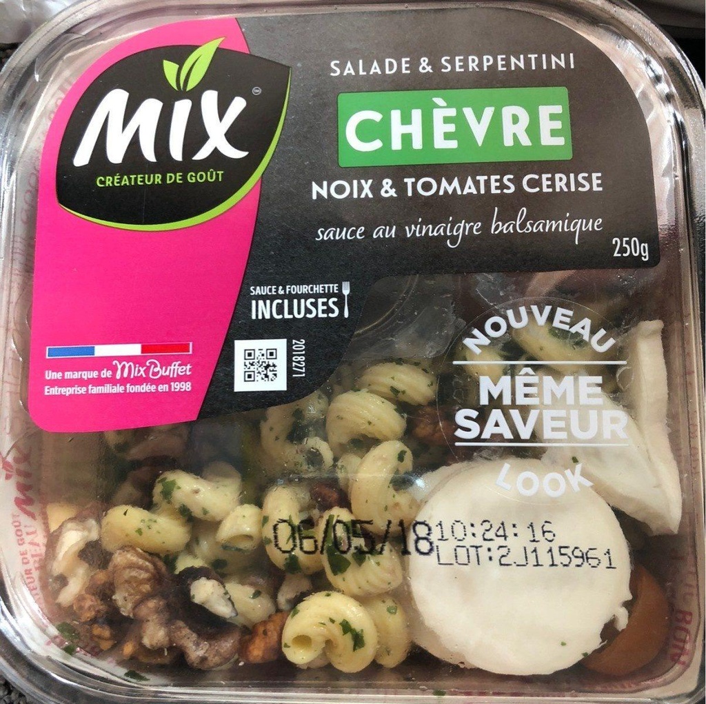 Salade Bol CHEVRE MIX 250 GR