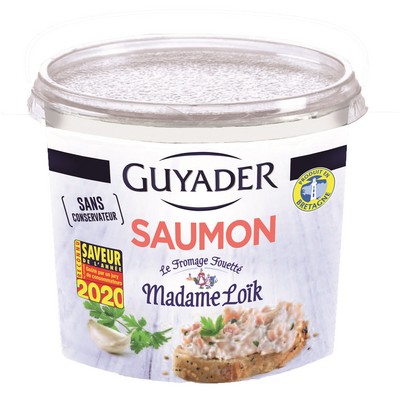 TARTINABLE SAUMON FROMAGE FOUETTE MME LOIK 120G