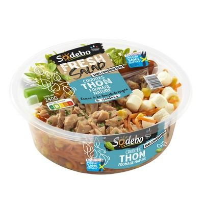SODEBO FRESH SALAD 240G THON